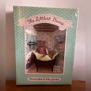 The Littlest Bears Gund Bears  boxed